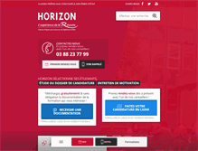 Tablet Screenshot of horizon-strasbourg.com